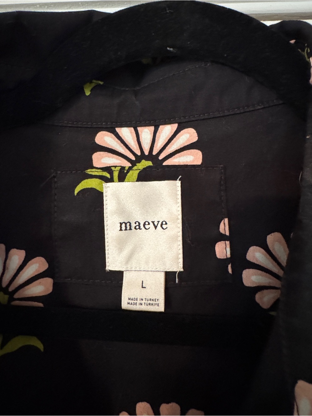 Maeve Anthropologie Bettina Cotton Maxi Shirtdress - Picture 5 of 6